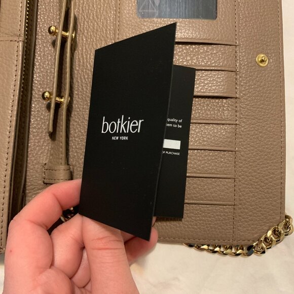 Botkier Soho Wallet Crossbody w/Gold Chain (w/Authentication Card) - Picture 6 of 7